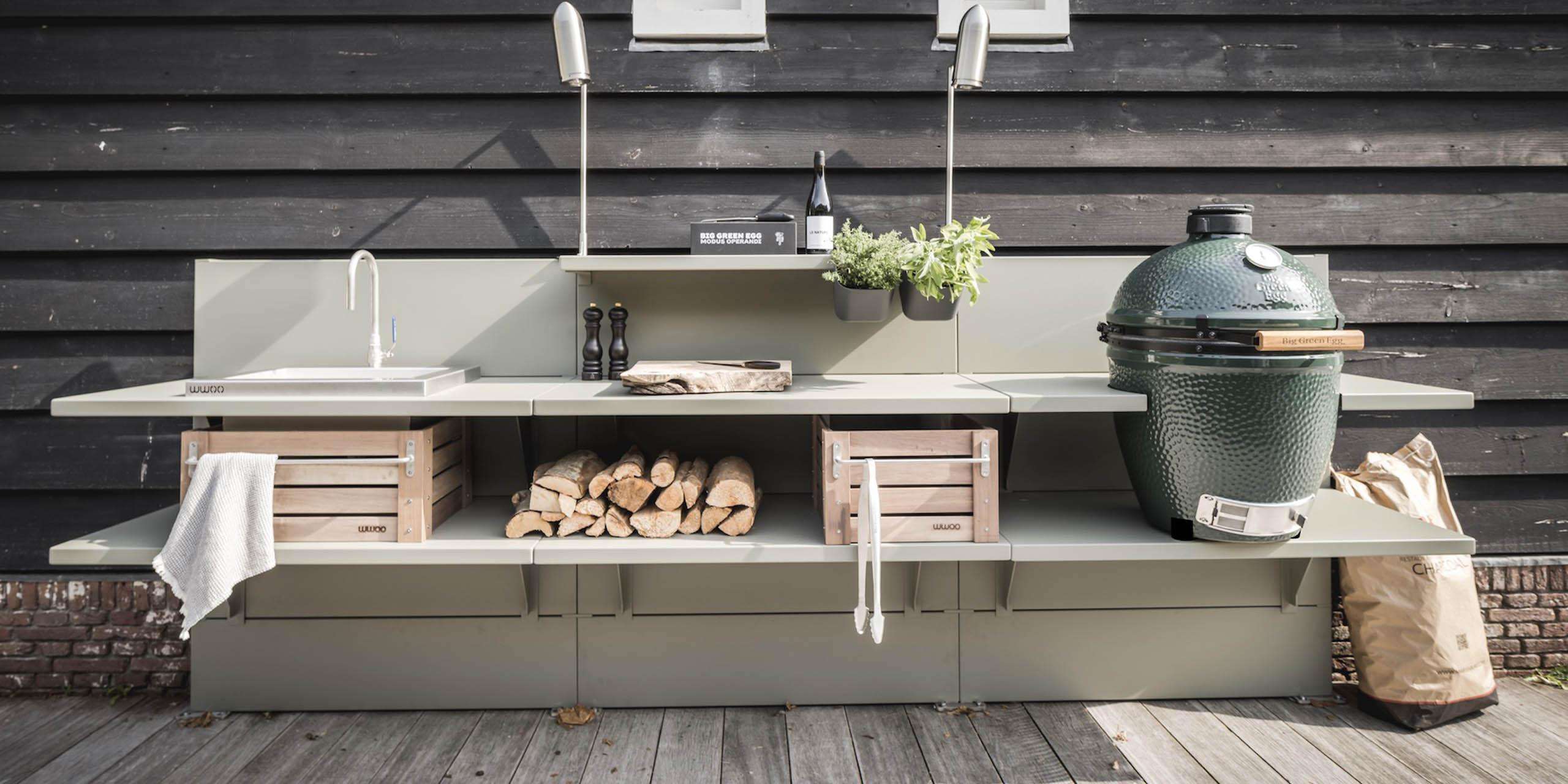 Steel outdoor kitchen | Shop | WWOO Outdoor kitchen