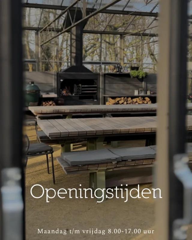 Openingstijden WWOO Outdoor Kitchen:
Maandag t/m vrijdag van 08.00-17.00, in het weekend op afspraak.

Zien we jou gauw?

#outdoorkitchen #showgarden #outdoorliving #buitenkeuken #bbqshop